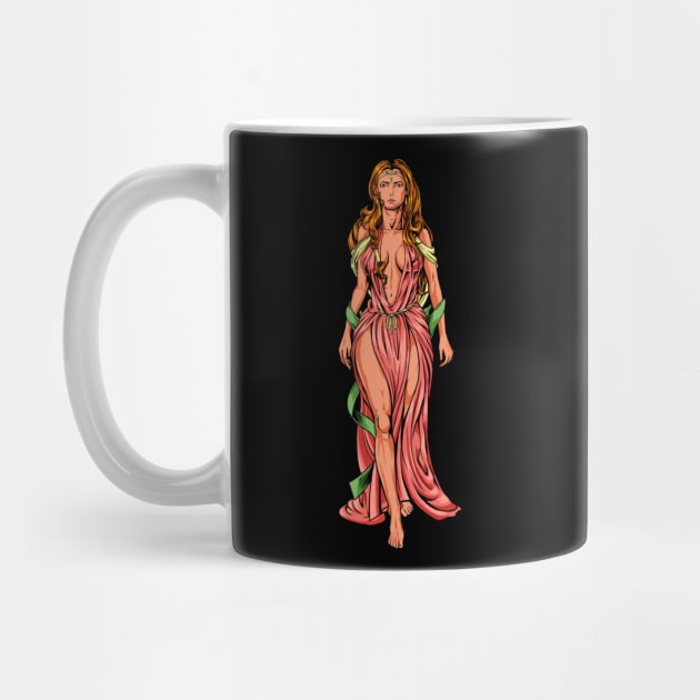 Goddess of Greek mythology - Aphrodite by Modern Medieval Design